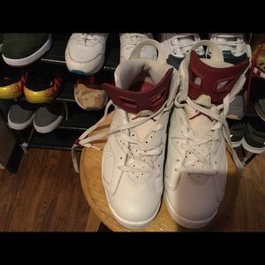 Jordan 6 maroon